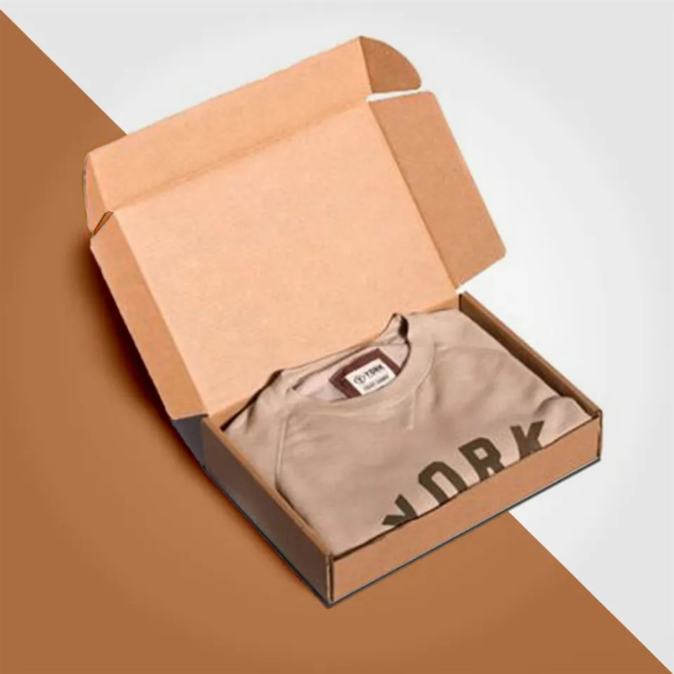 Kraft Clothing Boxes made to order