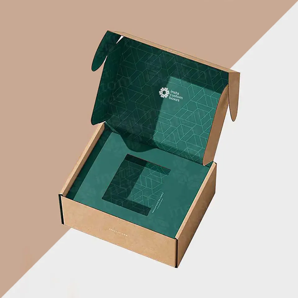 Kraft Mailer Boxes with Inserts made to order