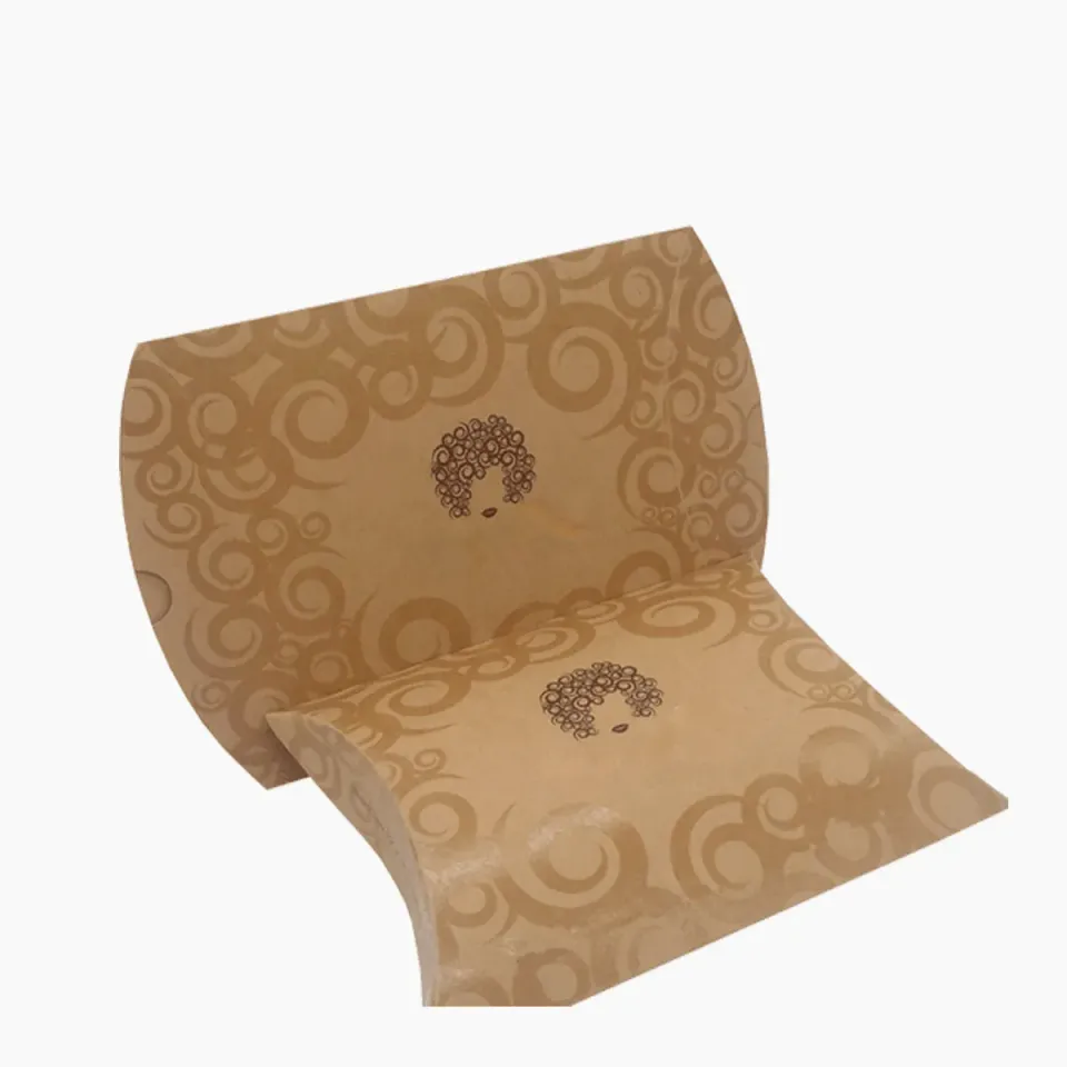 Kraft Pillow Boxes made to order