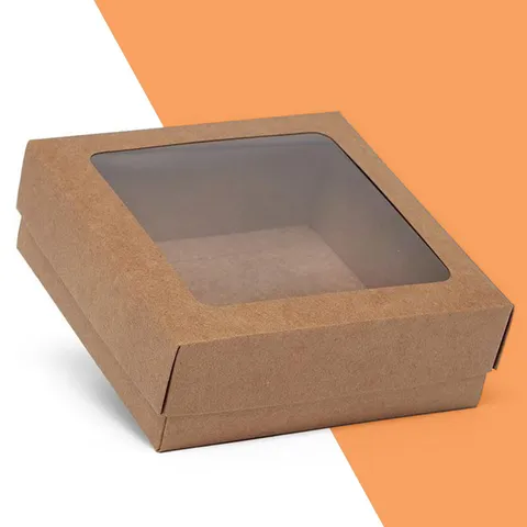 Kraft Window Boxes