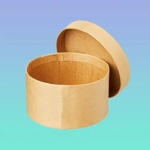 Round Kraft Boxes